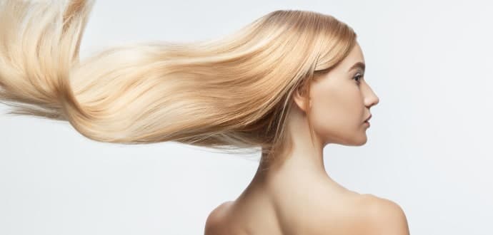 Beautifully cared-for hair